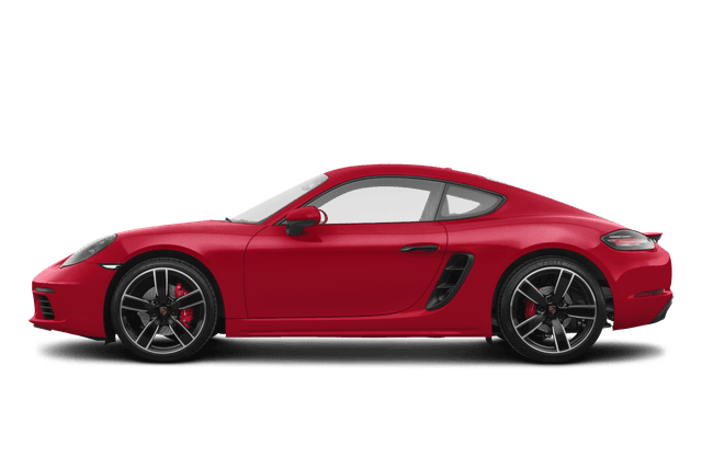 Porsche 718 Cayman - Side view Porsche 718 Cayman - Side view